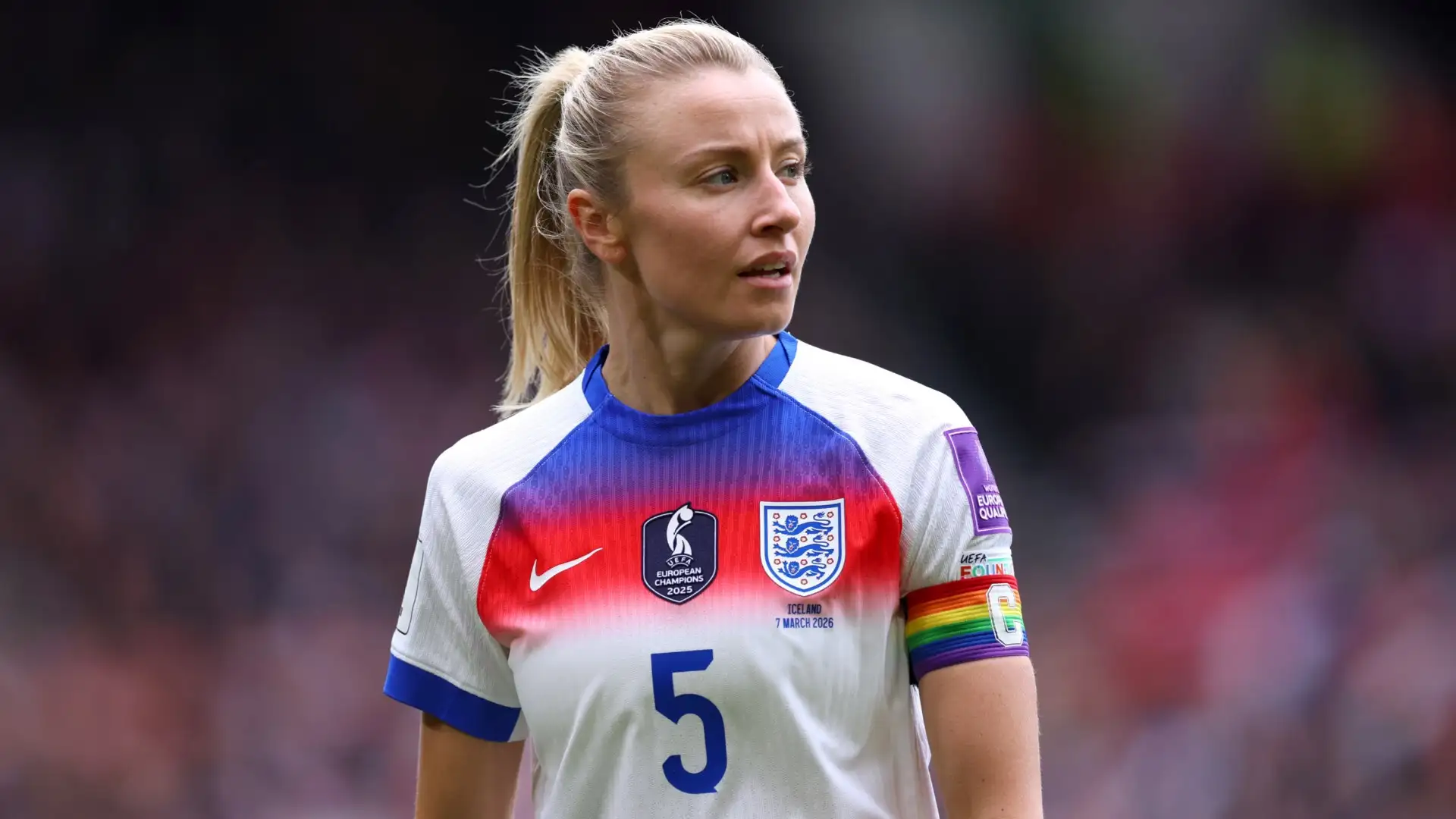 Leah Williamson Ruled Out of England’s World Cup Qualifiers Against Spain and Ukraine
